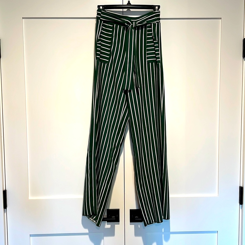 Striped Wide Leg Pants